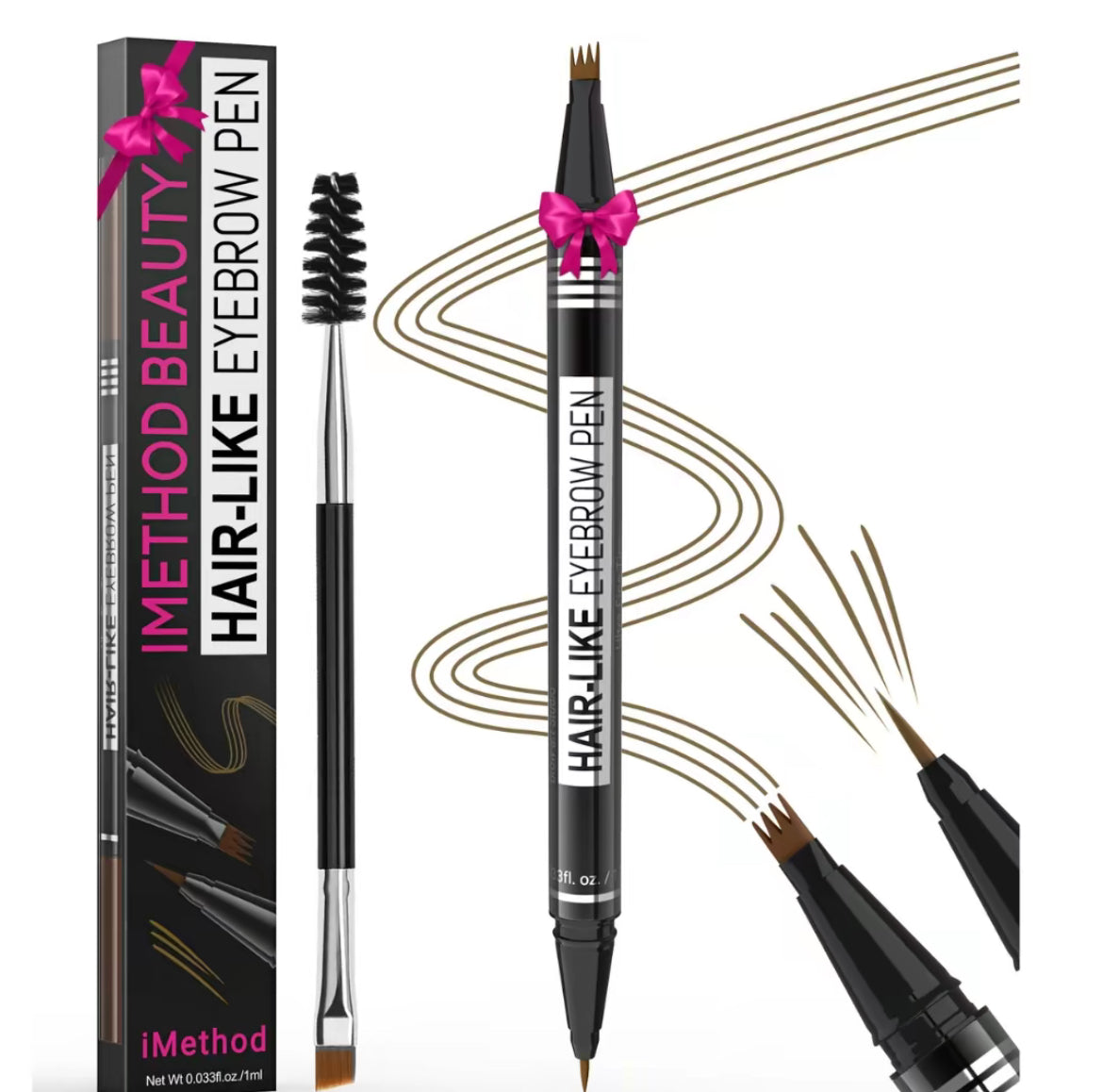 8012’s BrowMaster: The Ultimate 2-in-1 Precision Eyebrow Pencil and Pen